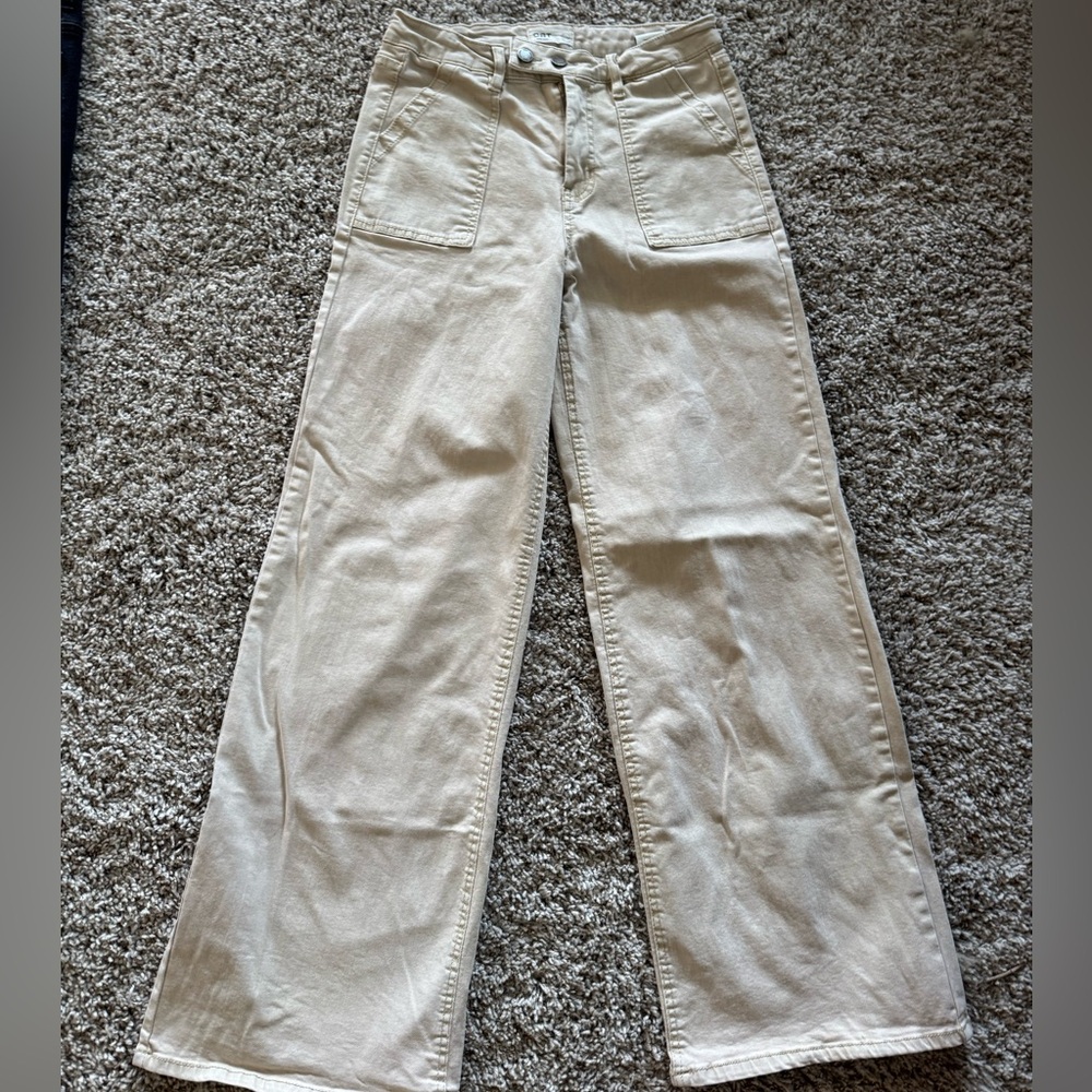 Oat New York Women's Cream Jeans Size 6/28